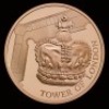 2019 The Crown Jewels &pound;5 set of Gold, Silver, Silver Piedfort and BU - 4