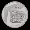 2019 The Crown Jewels &pound;5 set of Gold, Silver, Silver Piedfort and BU - 6