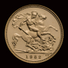 1982 Proof half sovereign - 2