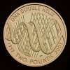2003 Gold Proof DNA £2 - 2