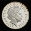 2014 &pound;5 4 Coloured Silver Proof coin set &ndash; Portrait of Britain - 7
