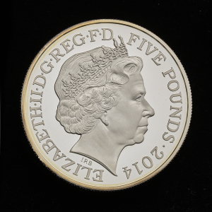 2014 Silver Proof Piedfort UK circulating coin set