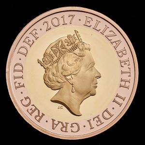 2017 Jane Austen £2 Gold Proof