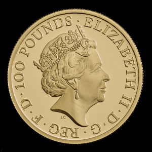 2017 The Lion of England Gold Proof One Ounce