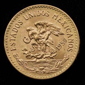 1959 Mexico Gold 20 Pesos