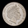 2015 Remembrance Alderney £5 Silver Piedfort - 2
