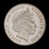 2015 Remembrance Alderney &pound;5 Silver Piedfort - 2