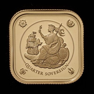 2019 Alderney Victoria 200th Gold Quarter Sovereign