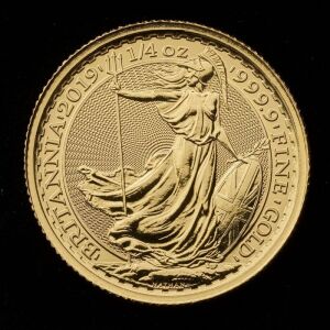 2019 Britannia Gold £25 1/4 ounce