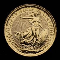 2019 Britannia Gold &pound;25 1/4 ounce