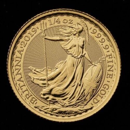 2019 Britannia Gold &pound;25 1/4 ounce