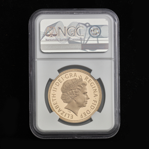 2010 Gold Five Sovereign Piece. PF69 Ultra Cameo