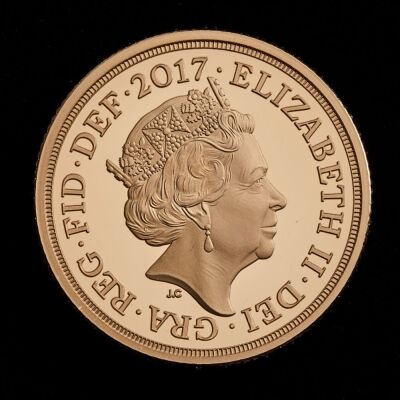 2017 Proof Piedfort Sovereign