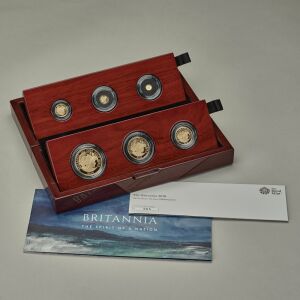 2018 Britannia Premium Six Coin Gold Proof Set