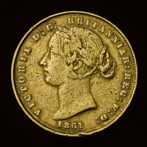 1861 Victoria "Australia" Sovereign
