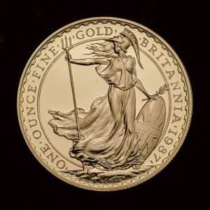 1987 Britannia Gold Proof Four coin set