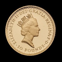 1995 Britannia Gold Proof &pound;10 Coin