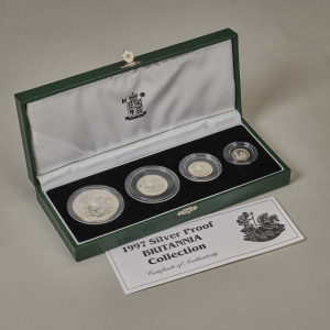 1997 Britannia Silver coin set