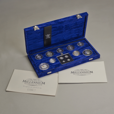 2000 Millenium Thirteen-Coin Silver Proof Set