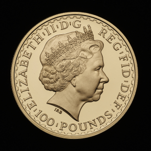2001 Britannia Gold Proof 4 coin set