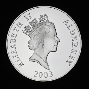 2003 Alderney Silver Proof £50 Kilo