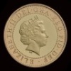 2003 Gold Proof DNA &pound;2 - 2
