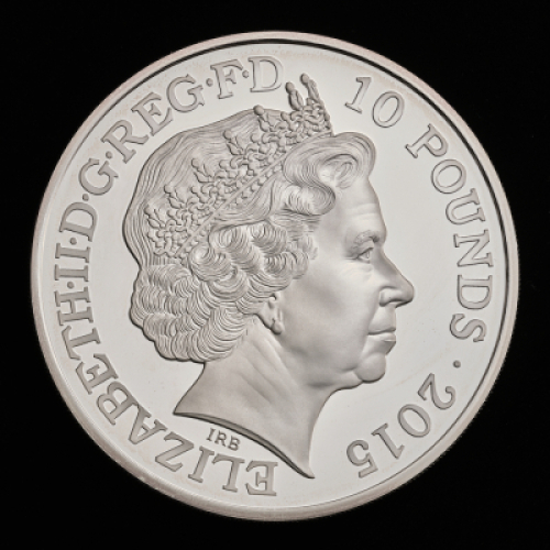 2015 Sir Winston Churchill Silver Proof Five-Ounce Coin