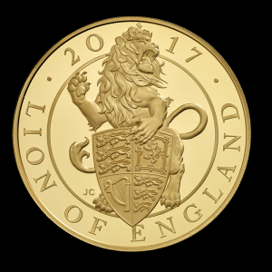 2017 Lion of England Gold Proof Kilo