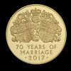 2017 PLATINUM WEDDING of Her Majesty the Queen gold proof kilo