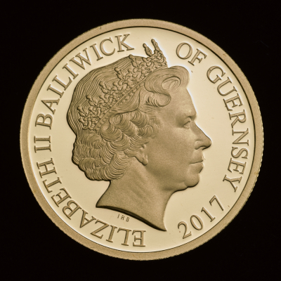 2017 Guernsey Sapphire Jubilee Gold £1