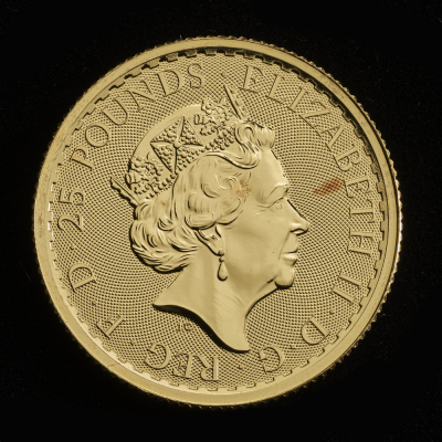 2019 Britannia Gold £25 1/4 ounce