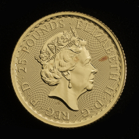 2019 Britannia Gold &pound;25 1/4 ounce