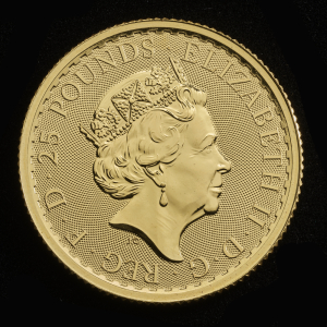 2019 Britannia Gold £25 1/4 ounce