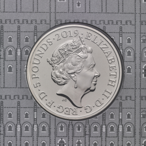 2019 Ceremony of the Keys &pound;5 set of Gold, Silver, Silver Piedfort and BU