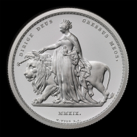 2019 Una and the Lion Silver Proof &pound;5