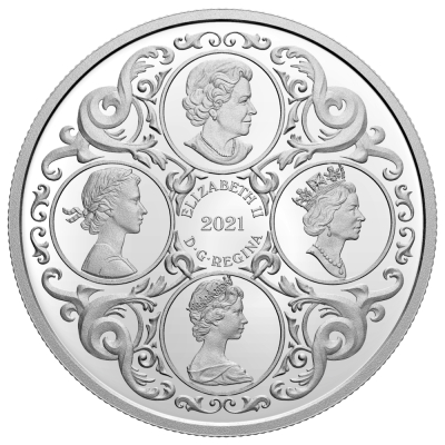 2021 95th Birthday of Her Majesty The Queen Silver Proof