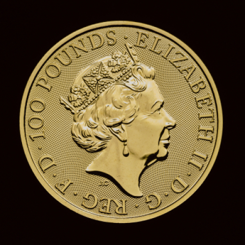 2021 Queen's Beasts 1oz Gold coin