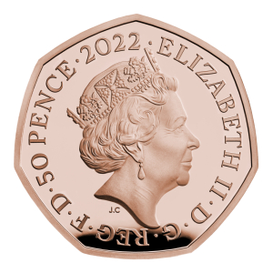 2022 100th Anniversary of Our BBC Gold Proof 50p