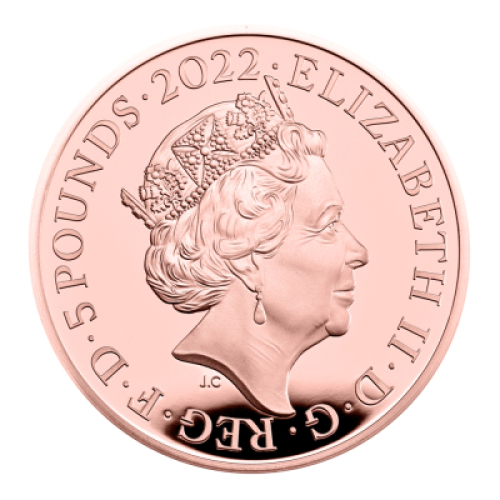 2022 40th Birthday of HRH The Duke of Cambridge &pound;5 Gold Proof