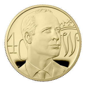 2022 40th Birthday of HRH The Duke of Cambridge 2oz Gold Proof