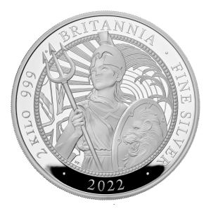 2022 Britannia Silver Proof 2 Kilo