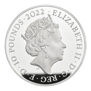 2022 British Monarchs King James I 10oz Silver Proof