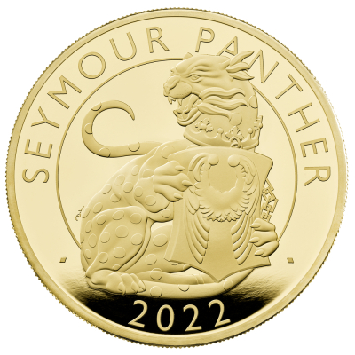 2022 Royal Tudor Beasts The Seymour Panther 2oz Gold Proof