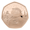 2022 Snowman and Snowdog Gold Proof 50p - 2