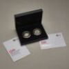 2013 150th Anniversary London Underground &pound;2 Piedfort Two coin set