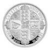 2021 Gothic Crown Quartered Arms 1kg Silver Proof Coin