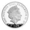 2021 Gothic Crown Quartered Arms 1kg Silver Proof Coin - 2
