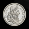 Great Engravers Petition Crown Obverse 2023 2oz Silver Proof Trial Piece