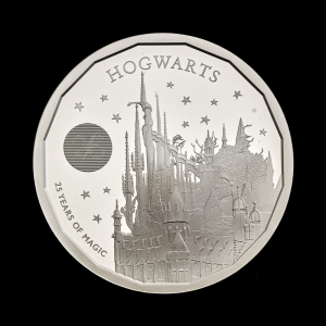 Hogwarts School of Witchcraft and Wizardry 2023 1oz Silver Proof Trial Piece