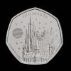 Hogwarts School of Witchcraft and Wizardry 2023 50p Brilliant Uncirculated Trial Piece